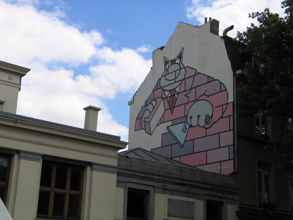 Belgique fesque bruxelles Geluck