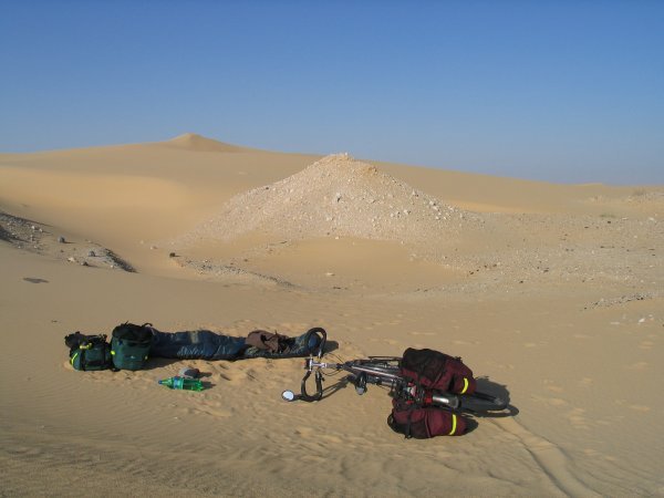 Egypte Camping sauvage dans le Sina
